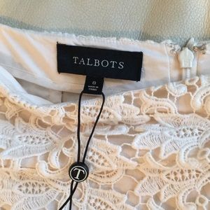 Talbots lace skirt